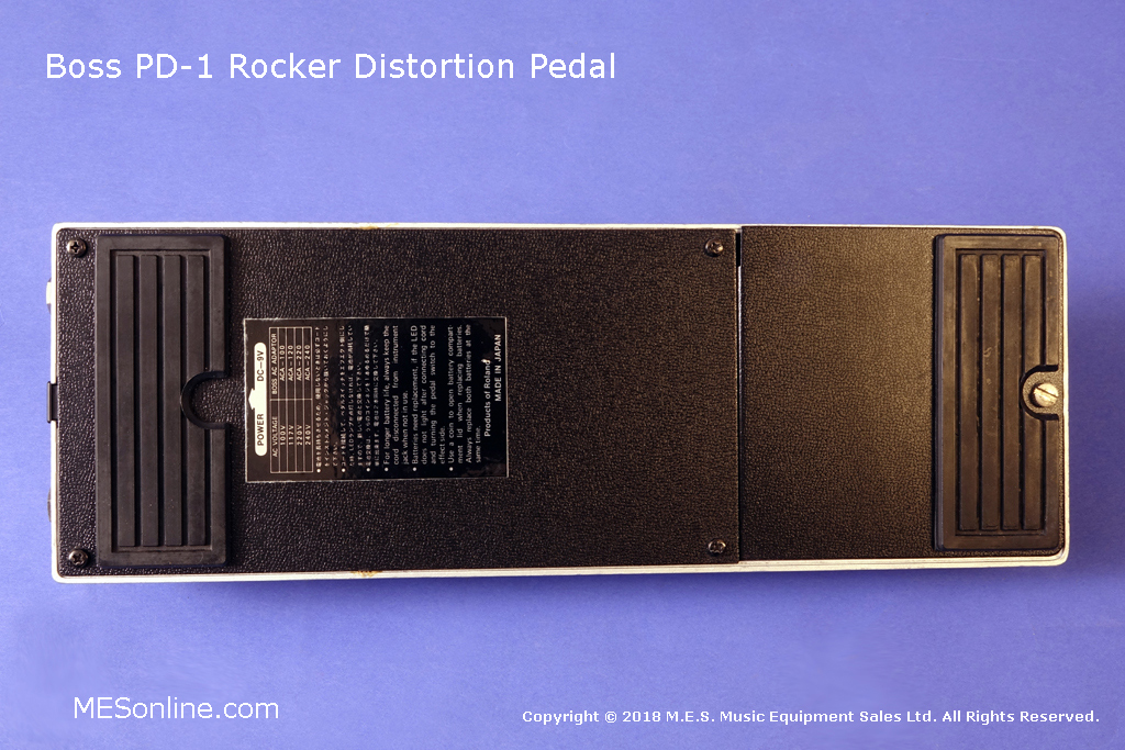 Boss PD-1 Rocker Distortion Overdrive Pedal, image 4