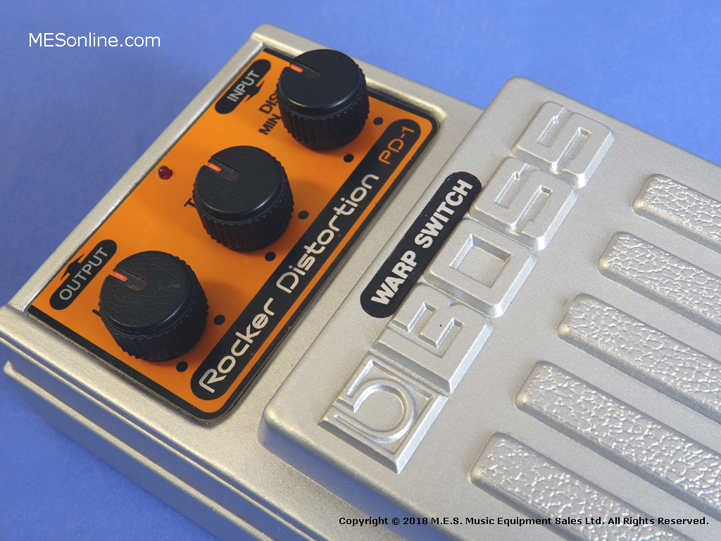 Boss PD-1 Rocker Distortion Overdrive Pedal, image 1