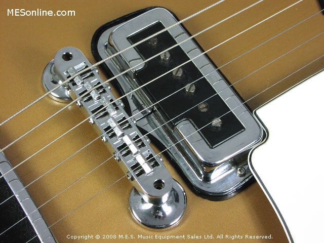 1967 Fender Coronado II Guitar, Firemist Gold, Bridge Pickup View