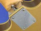 Thumb Nail, 1967 Fender Coronando Guitar, Firemist Gold, Neck Joint