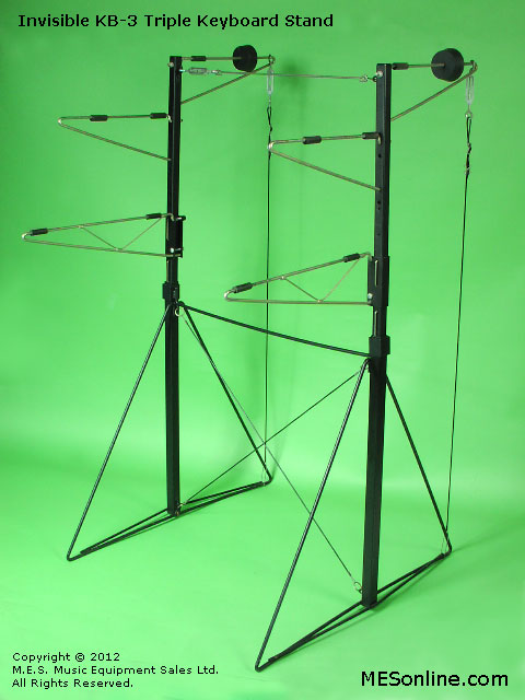 Invisible KB3 triple Keyboard Stand, image 1